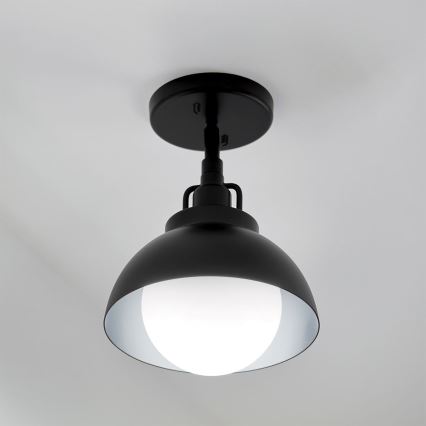 Kichler - Аплик NIVA 1xE27/40W/230V черен