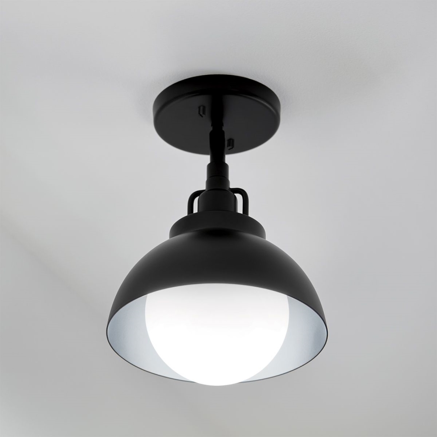 Kichler - Аплик NIVA 1xE27/40W/230V черен
