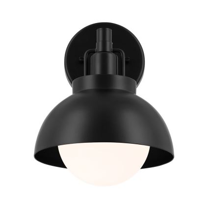 Kichler - Аплик NIVA 1xE27/40W/230V черен