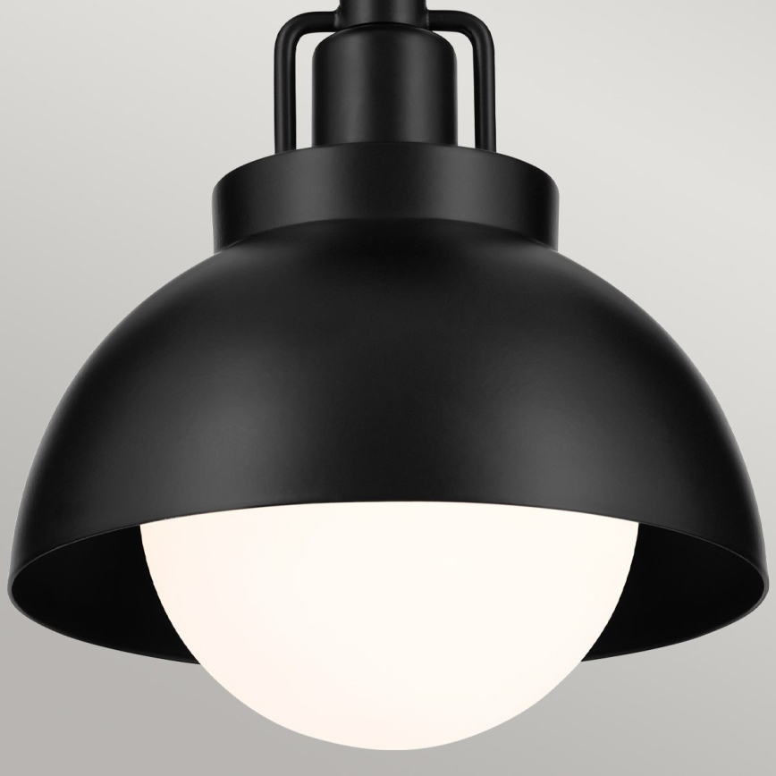 Kichler - Аплик NIVA 1xE27/40W/230V черен