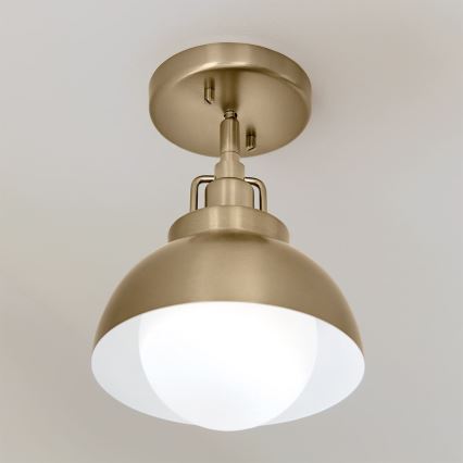 Kichler - Аплик NIVA 1xE27/40W/230V месинг