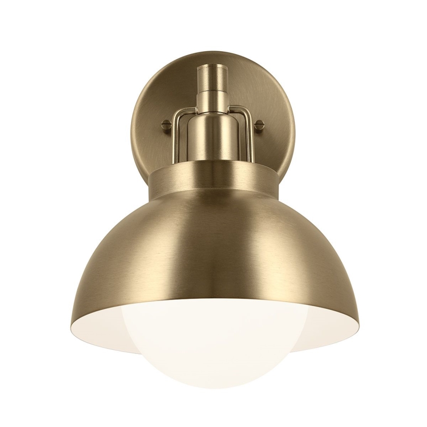 Kichler - Аплик NIVA 1xE27/40W/230V месинг