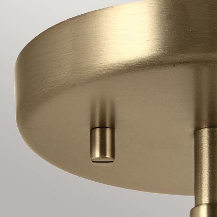 Kichler - Аплик NIVA 1xE27/40W/230V месинг