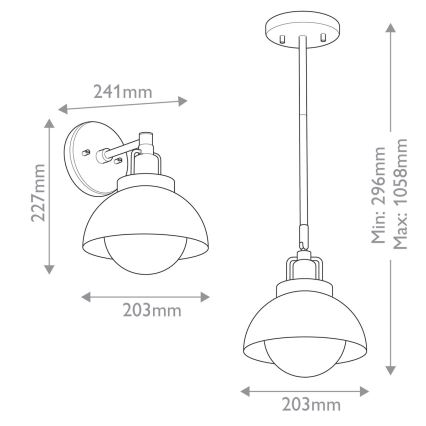 Kichler - Аплик NIVA 1xE27/40W/230V месинг