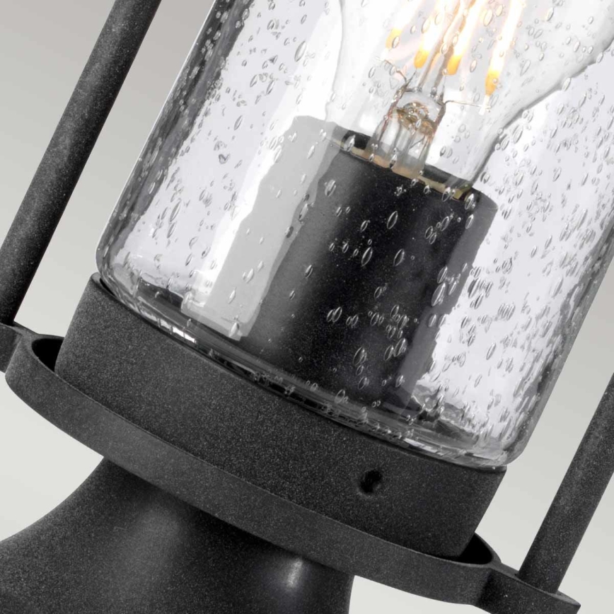 Kichler - Екстериорна лампа RIVERWOOD 1xE27/60W/230V IP44 черен