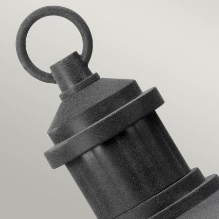 Kichler - Екстериорна лампа RIVERWOOD 1xE27/60W/230V IP44 черен