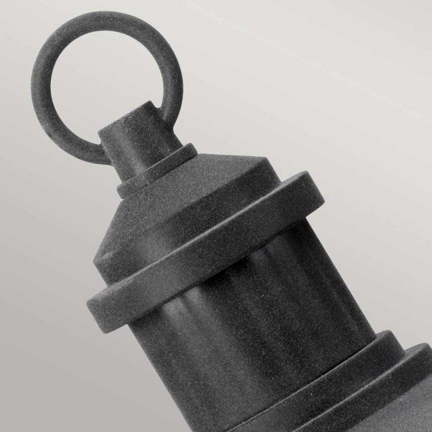 Kichler - Екстериорна лампа RIVERWOOD 1xE27/60W/230V IP44 черен