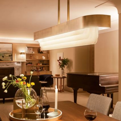 Kichler - LED полилей на прът SERENE LED/40W/230V златен