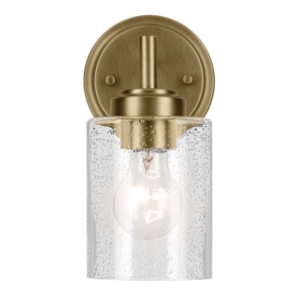 Kichler - Аплик WINSLOW 1xE27/60W/230V месинг