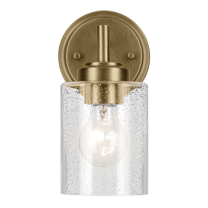 Kichler - Аплик WINSLOW 1xE27/60W/230V месинг