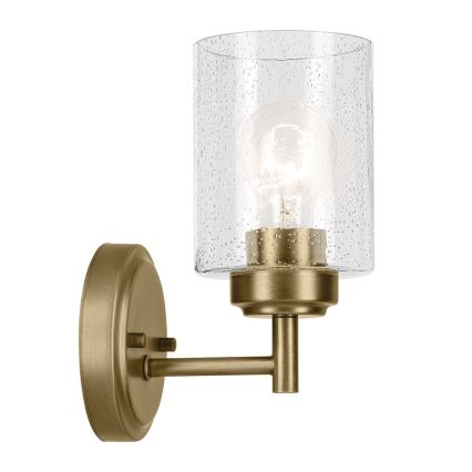 Kichler - Аплик WINSLOW 1xE27/60W/230V месинг
