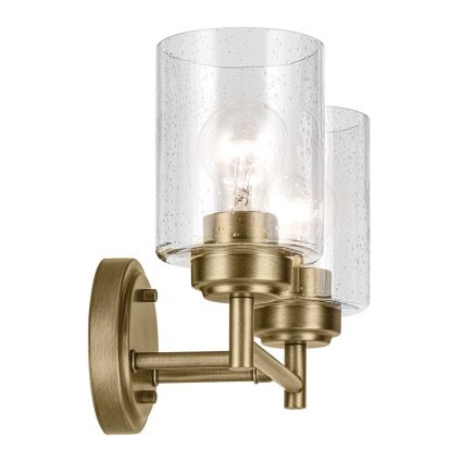 Kichler - Аплик WINSLOW 2xE27/60W/230V месинг