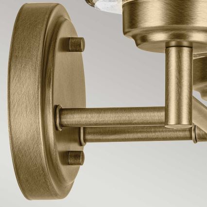 Kichler - Аплик WINSLOW 2xE27/60W/230V месинг