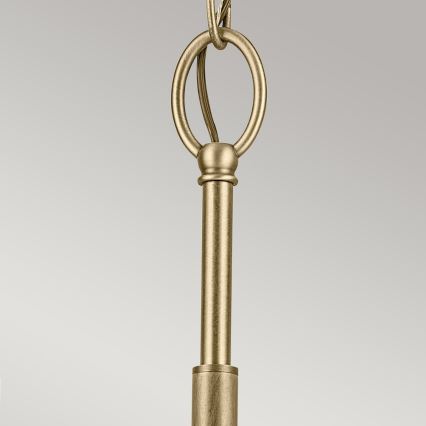 Kichler - Пендел WINSLOW 3xE27/60W/230V Ø 45,8 cm месинг