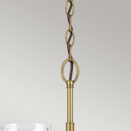 Kichler - Пендел WINSLOW 6xE27/60W/230V Ø 66 cm месинг