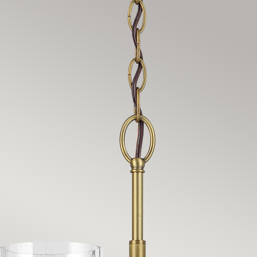 Kichler - Пендел WINSLOW 6xE27/60W/230V Ø 66 cm месинг