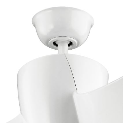 Kichler - LED Димируем таванен вентилатор PHREE LED/10W/230V бял + дистанционно управление