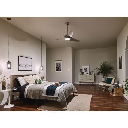 Kichler - LED Димируем таванен вентилатор VOYA LED/14W/230V + дистанционно управление