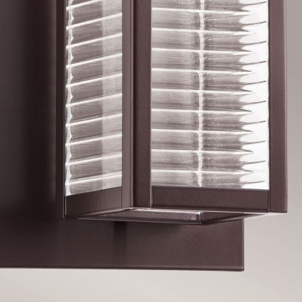 Kichler - LED Екстериорен аплик SOREL 1xGU10/7W/230V IP44 антрацит