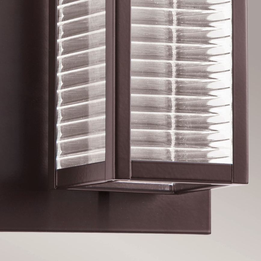 Kichler - LED Екстериорен аплик SOREL 1xGU10/7W/230V IP44 антрацит