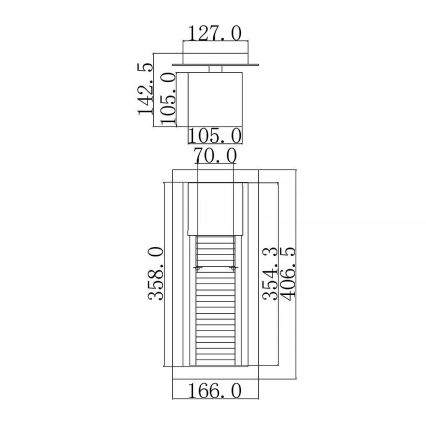 Kichler - LED Екстериорен аплик SOREL 1xGU10/7W/230V IP44 антрацит