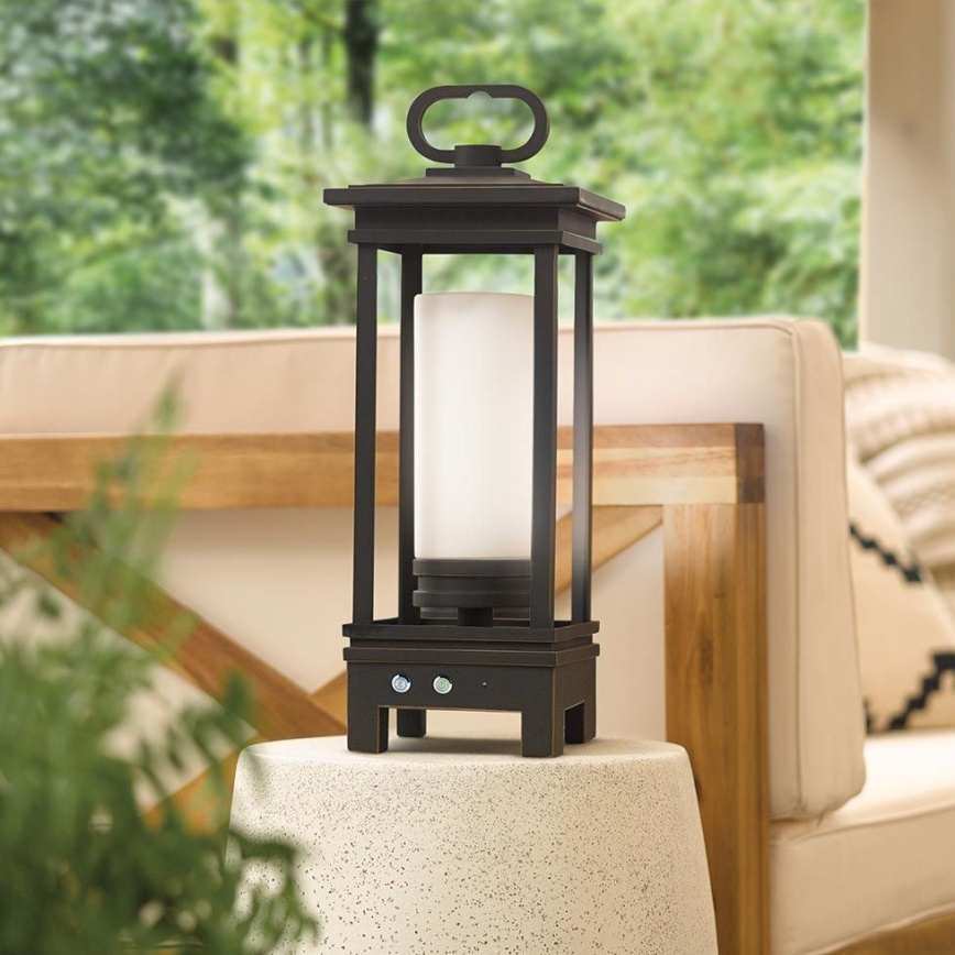 Kichler - LED Екстериорен акумулаторен настолна лампа с високоговорител SOUTH HOPE LED/3W/230V 8800 mAh IP44