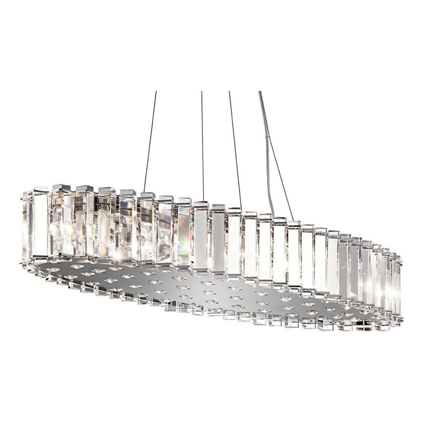 Kichler - LED Пендел за баня CRYSTAL SKYE 12xG9/3W/230V IP44