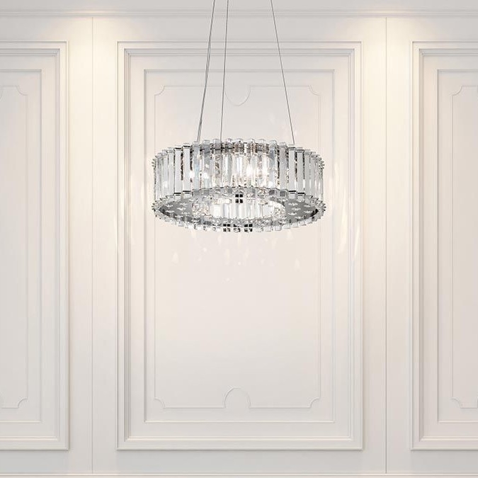 Kichler - LED Пендел за баня CRYSTAL SKYE 6xG9/3W/230V IP44