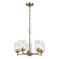 Kichler - Пендел WINSLOW 5xE27/60W/230V Ø 50,2 cm месинг