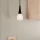 Kichler - Таванен полилей на прът DEELA 1xE27/60W/230V Ø 17,8 см черен