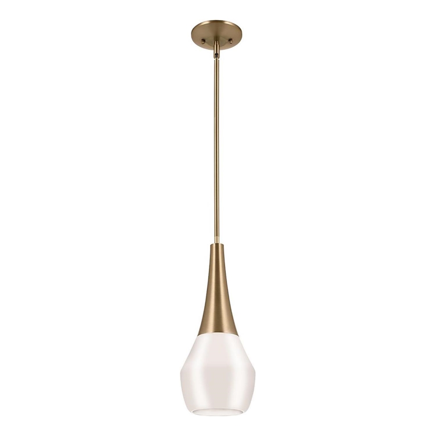 Kichler - Висящ полилей DEELA 1xE27/60W/230V Ø 17,8 cm месинг