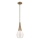 Kichler - Висящ полилей DEELA 1xE27/60W/230V Ø 17,8 cm месинг