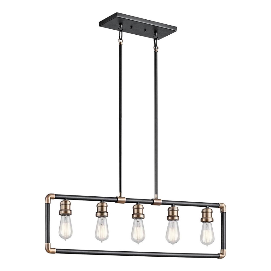 Kichler - Висящ полилей IMAHN 5xE27/60W/230V