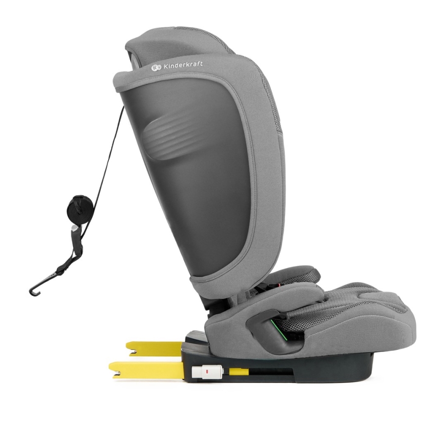 KINDERKRAFT - Автокресло FIX2GO i-Size 76-150 см сиво