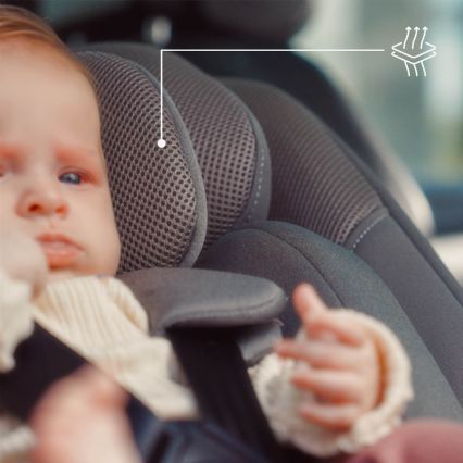 KINDERKRAFT - Автокресло I-GUARD i-Size 40-105 cm сиво