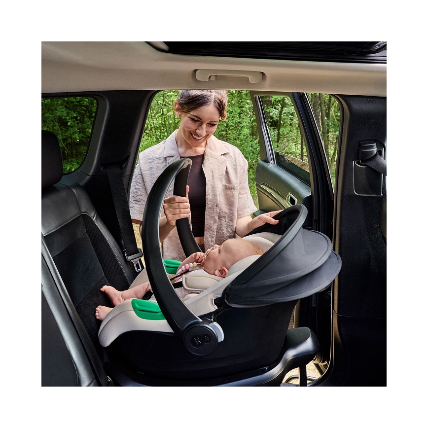 KINDERKRAFT - Автокресло MINK PRO 2 40-87 cm (0-13 kg) бежово