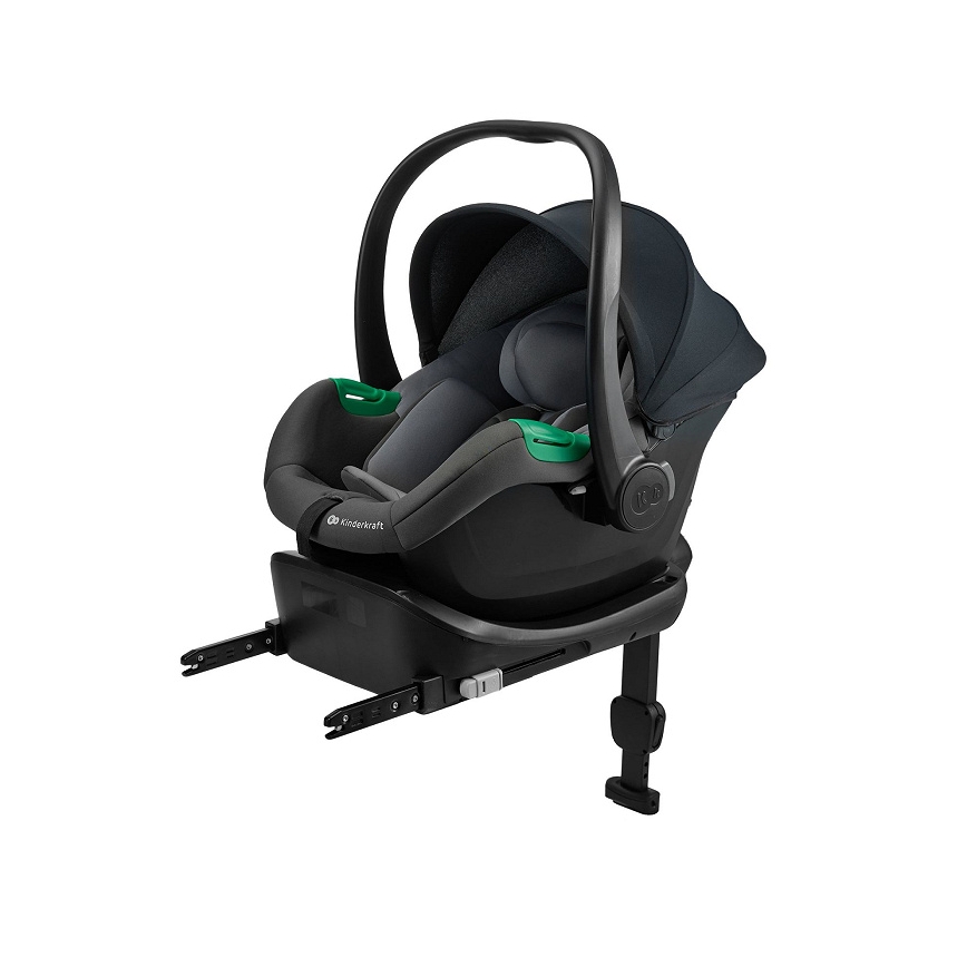 KINDERKRAFT - Автокресло MINK PRO 2 40-87 cm (0-13 kg) сиво