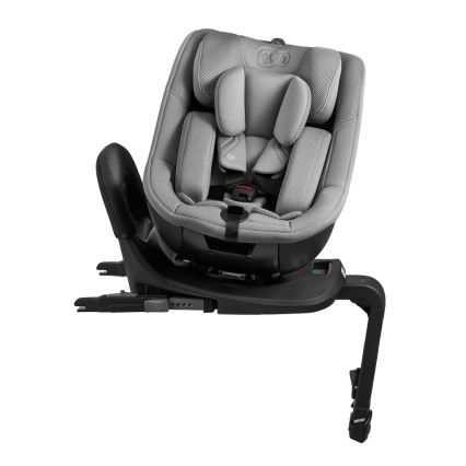 KINDERKRAFT - Автокресло с въртяща се база I-GUARD i-Size 40-105 cm сиво
