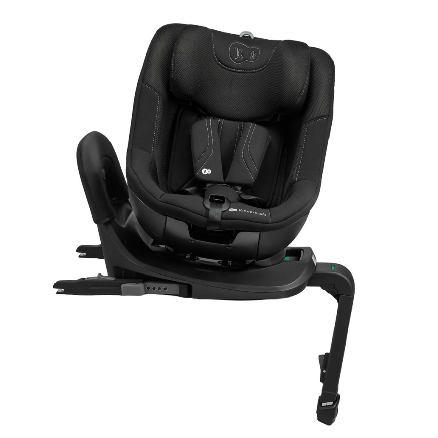 KINDERKRAFT - Автокресло с въртяща се база I-GUARD PRO i-Size 61-105 см черно