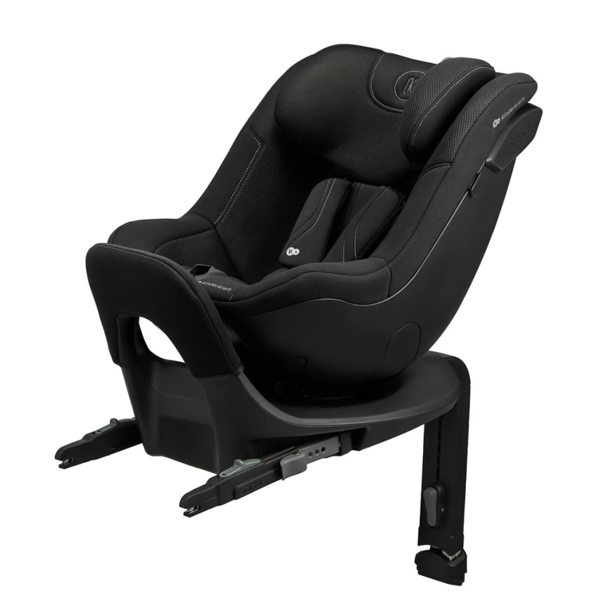 KINDERKRAFT - Автокресло с въртяща се база I-GUARD PRO i-Size 61-105 см черно