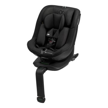 KINDERKRAFT - Автокресло с въртяща се основа I-GUARD i-Size 40-105 см черно