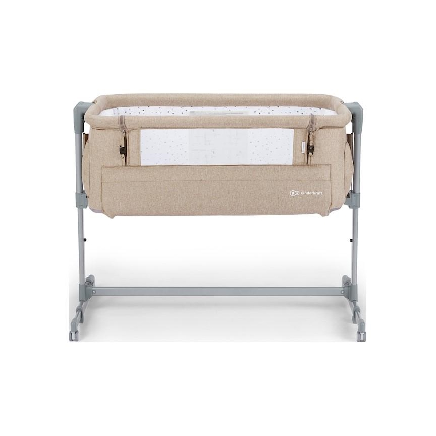 KINDERKRAFT - Бебешка кошарка NESTE бежова