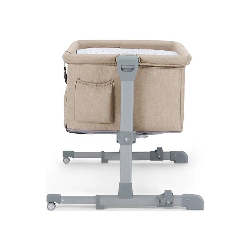 KINDERKRAFT - Бебешка кошарка NESTE бежова