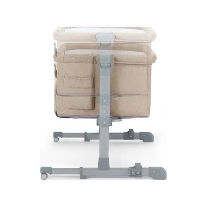 KINDERKRAFT - Бебешка кошарка NESTE бежова