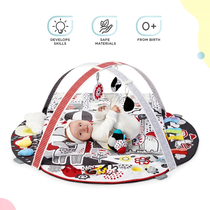 KINDERKRAFT - Бебешко одеялце за игра 4SMART