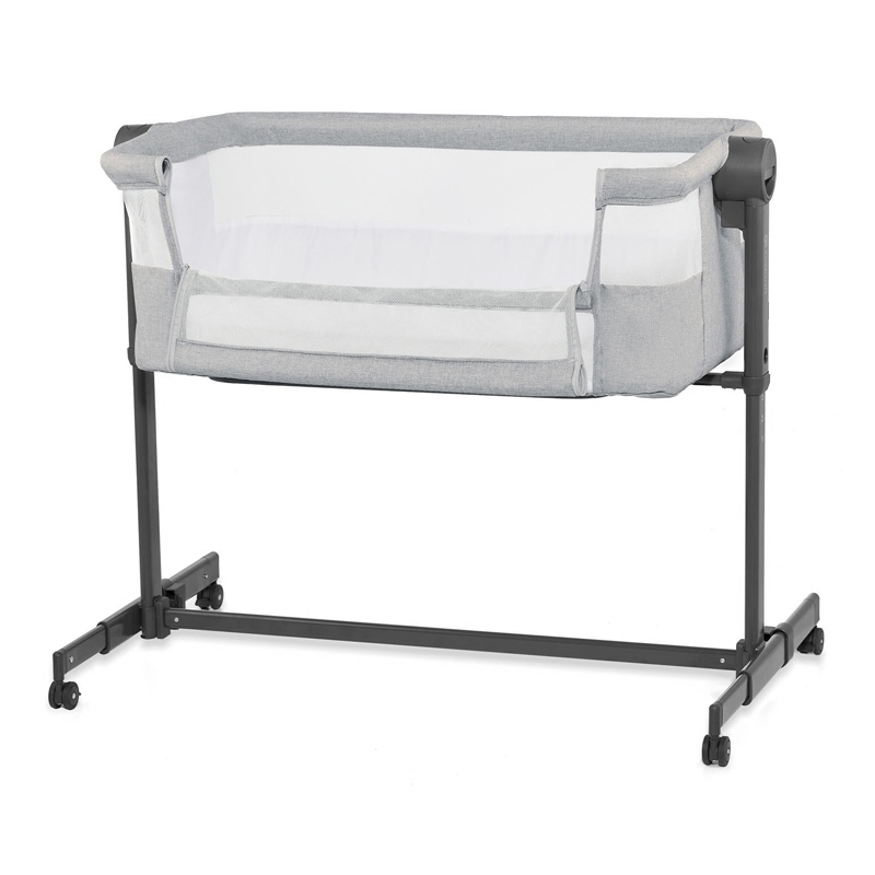 KINDERKRAFT - Бебешко креватче NESTE UP2 светлосиво