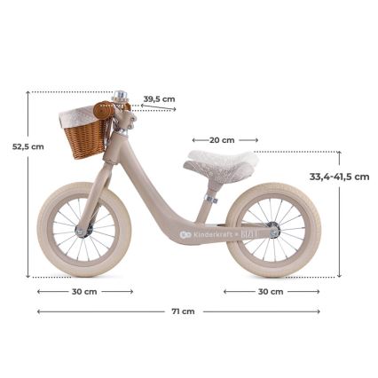 KINDERKRAFT - Беговел RAPID 2 Dune Whisper Bizuu