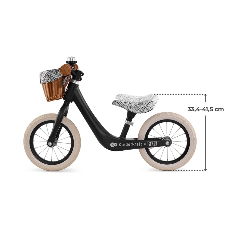 KINDERKRAFT - Беговел RAPID 2 Lunar Black Bizuu