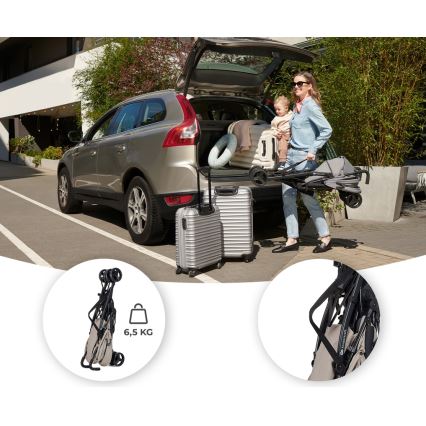 KINDERKRAFT - Бежова голф количка TIK