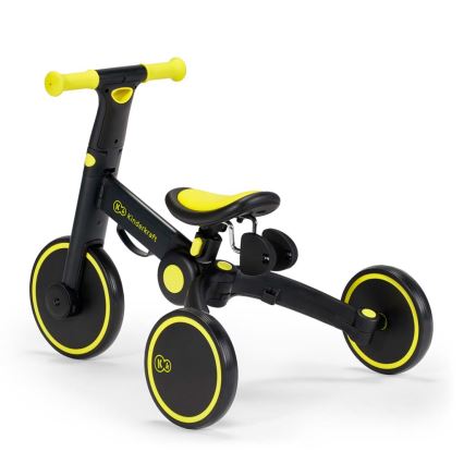 KINDERKRAFT - Детска триколка 3в1 4TRIKE жълто/черно